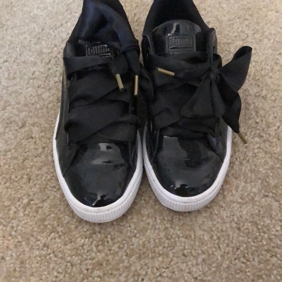 Barely Worn Puma Basket Sneakers - Picture 2 of 5